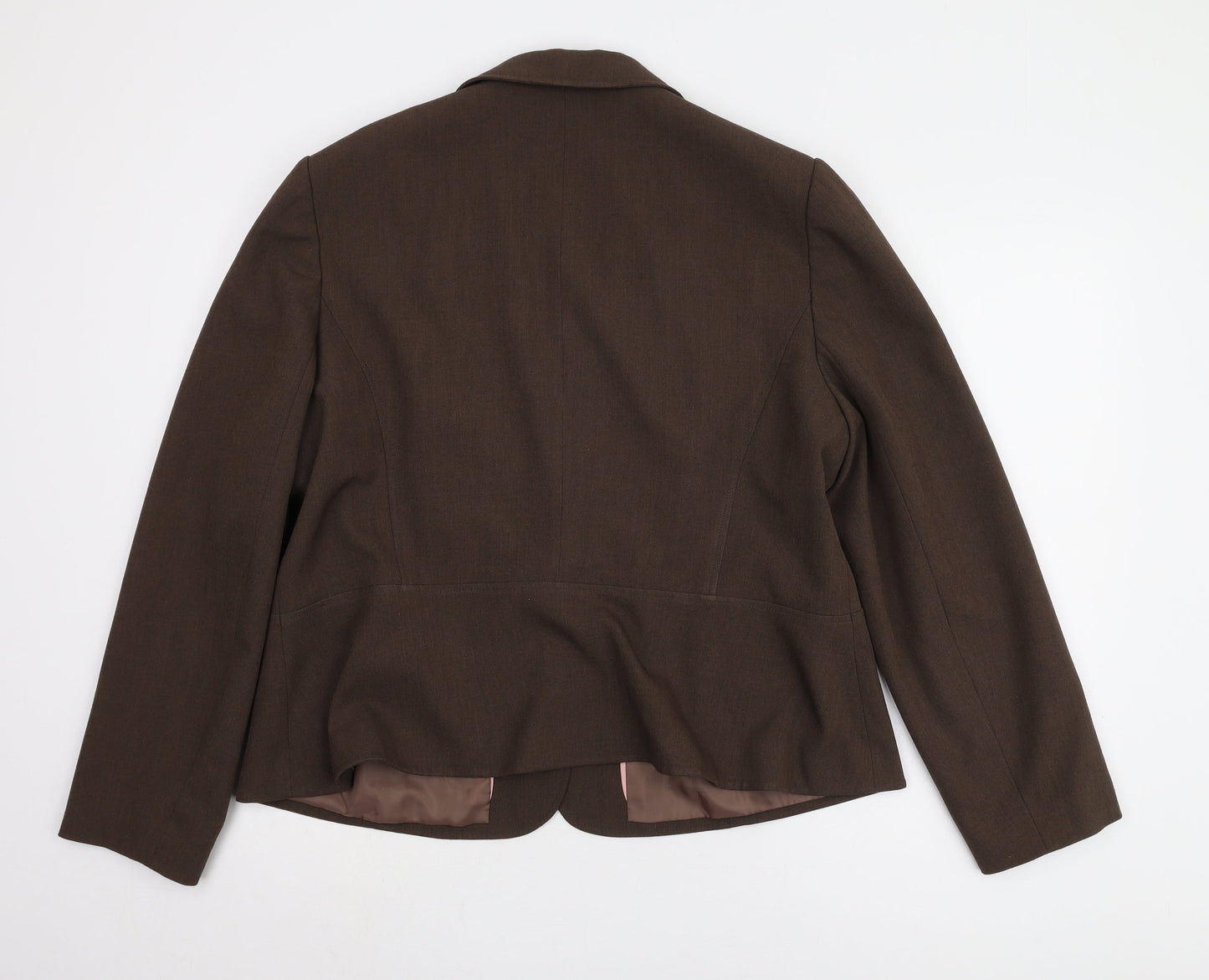 Dorothy Perkins Women’s Brown Blazer, Size 20, Classic Fit
