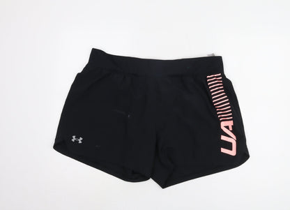 Under Armour Black 2XL Active Shorts for Unisex