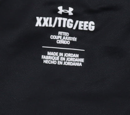 Under Armour Black 2XL Active Shorts for Unisex