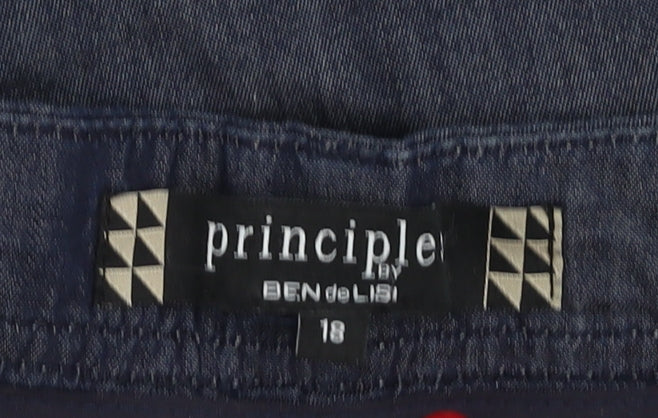 Principle Blue Women's Shorts Size 18 with Pockets