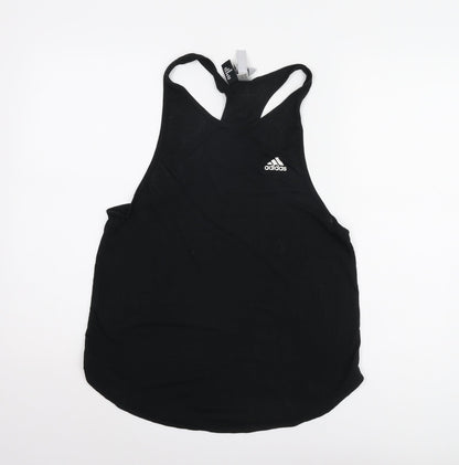 Adidas Women's Black Racerback Tank Top L