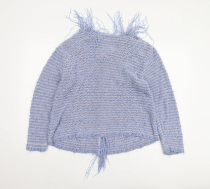 Womens UK Size M Roman Originals Blue Cardigan Jumper