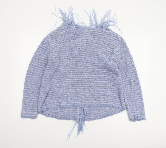 Womens UK Size M Roman Originals Blue Cardigan Jumper