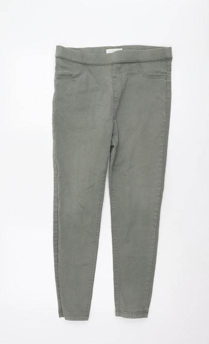 Womens UK Size 12 Marks and Spencer  Jegging Green Jeans