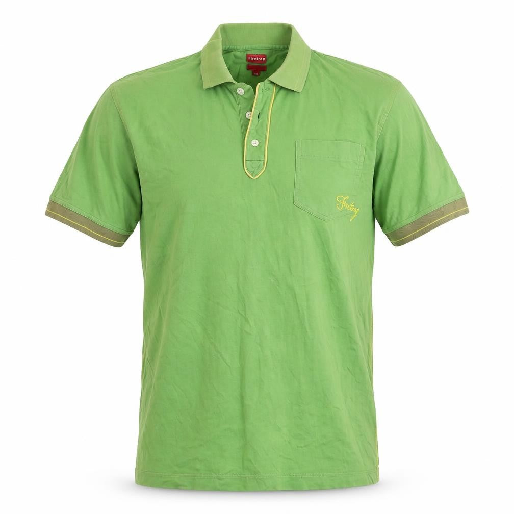 Mens UK Size L Firetrap Cotton Polo Shirt
