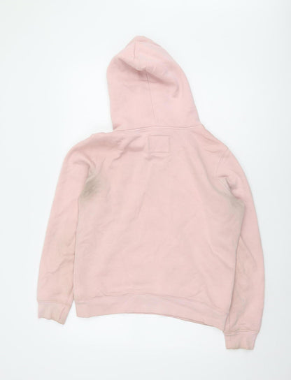 Womens UK Size 10 Jack Wills Pink Pullover Hoodie
