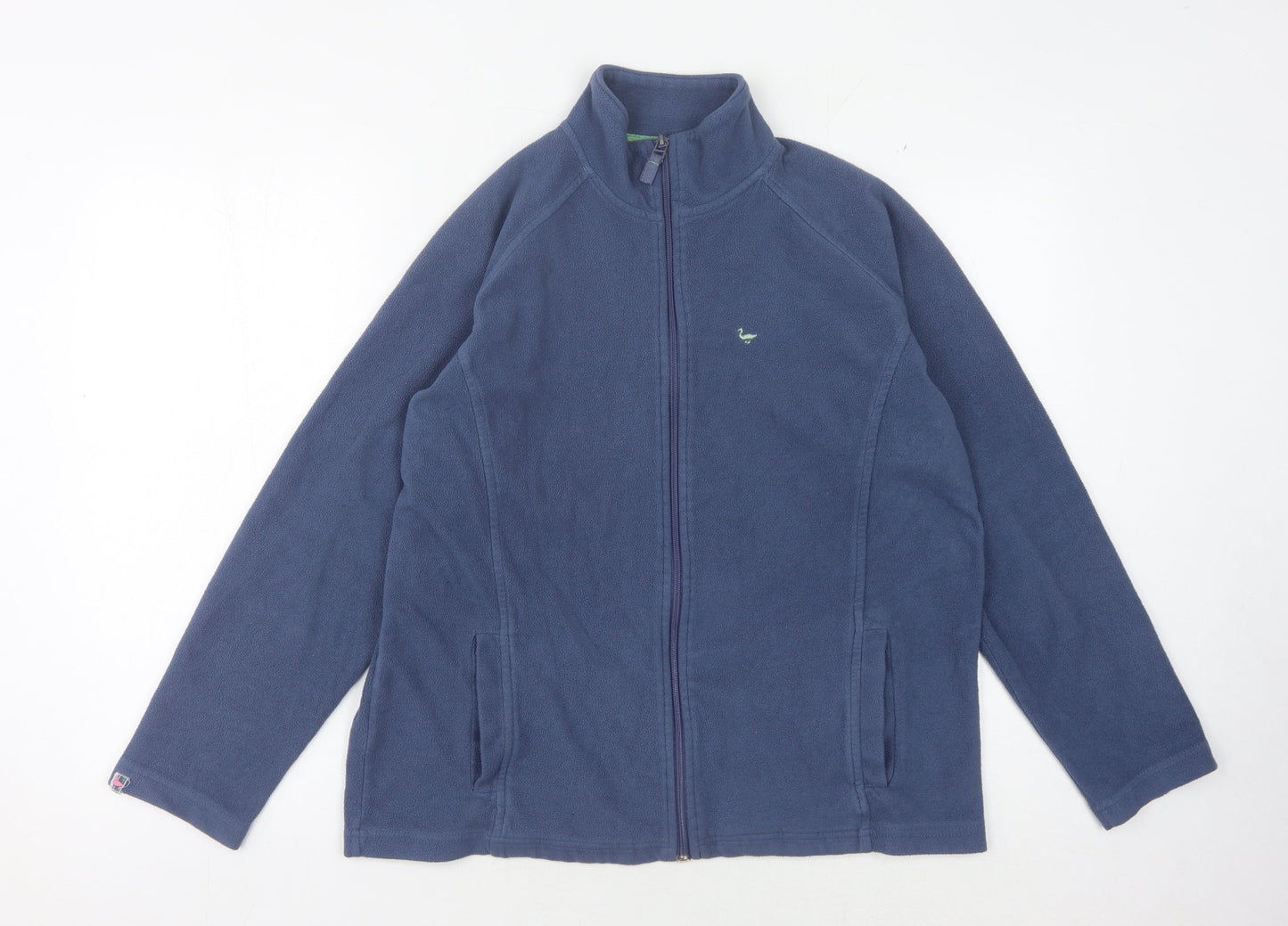 Womens UK Size L Isle Blue Basic Jacket