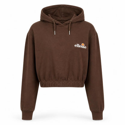 Womens UK Size 6 ellesse Brown Hoodie Hoodie