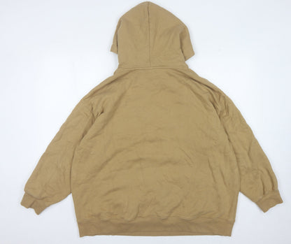 Womens UK Size L Marks and Spencer Brown Pullover Hoodie