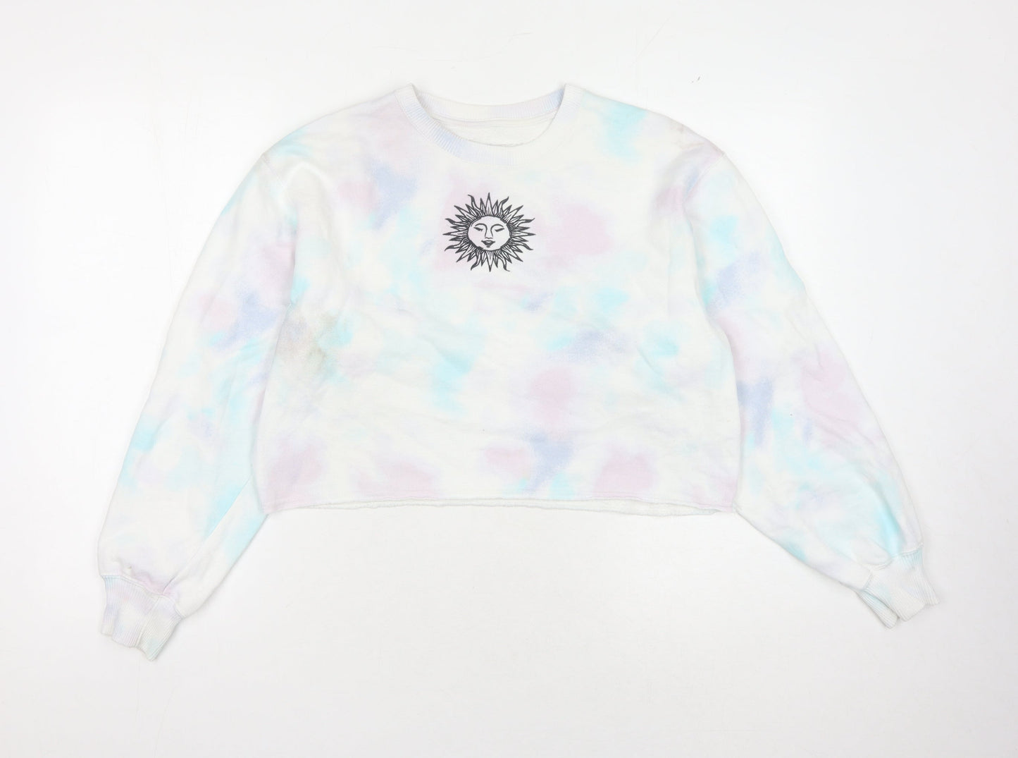 Hollister Women's Multicoloured Celestial Pullover Sweatshirt S