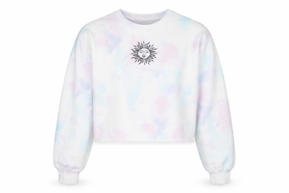 Womens UK Size S Hollister Multicoloured Pullover Sweatshirt