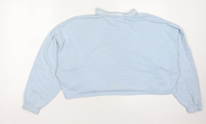 Puma Women's Blue XL Sweatshirt with Logo