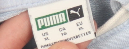 Puma Women's Blue XL Sweatshirt with Logo