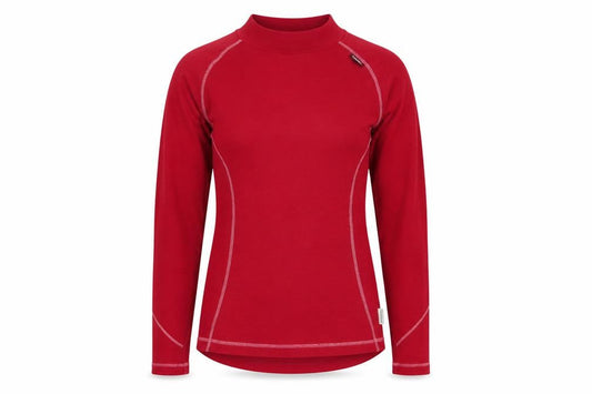 Wedze Women's Red Pullover Hiking Top