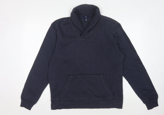 Mens UK Size M Gap Blue Pullover Sweatshirt