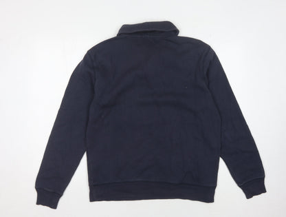Mens UK Size M Gap Blue Pullover Sweatshirt