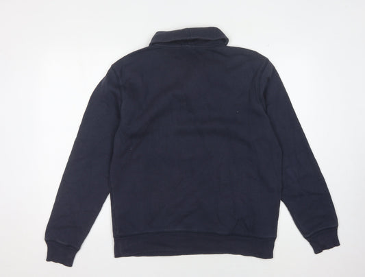 Mens UK Size M Gap Blue Pullover Sweatshirt