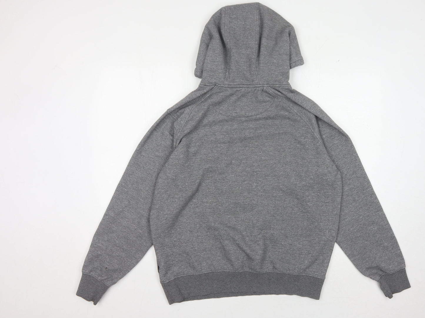 Mens UK Size L JACK & JONES Grey Pullover Hoodie