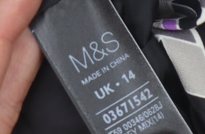 Marks and Spencer Women’s Multicoloured Blazer Size 14