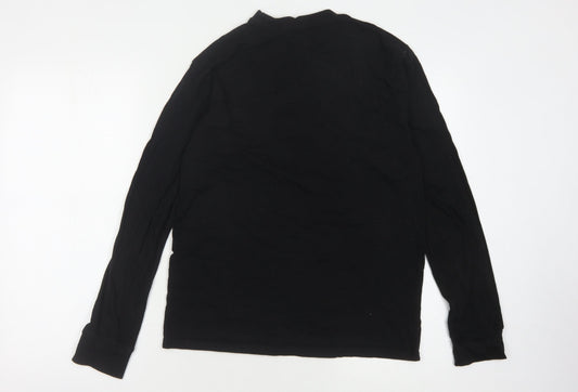 Rick and Morty Men's Black S Graphic Long Sleeve Tee