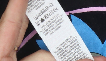 Rick and Morty Men's Black S Graphic Long Sleeve Tee