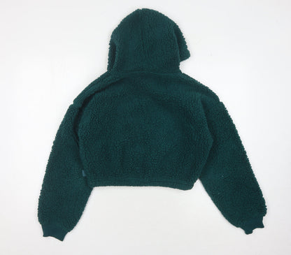 Womens UK Size XS Gilly Hicks Green Pullover Hoodie