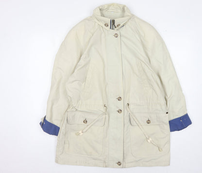 Four Seasons Women's Beige Parka Jacket M