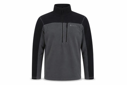 Mens UK Size XS Mountain Warehouse Grey 1/4 Zip Sweatshirt