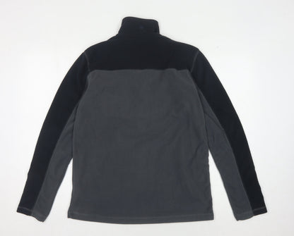Mens UK Size XS Mountain Warehouse Grey 1/4 Zip Sweatshirt