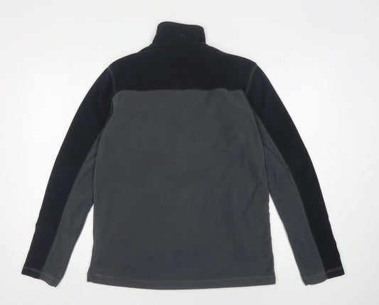 Mens UK Size XS Mountain Warehouse Grey 1/4 Zip Sweatshirt