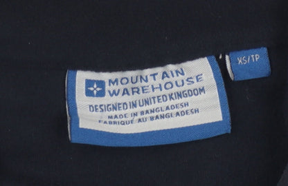 Mens UK Size XS Mountain Warehouse Grey 1/4 Zip Sweatshirt