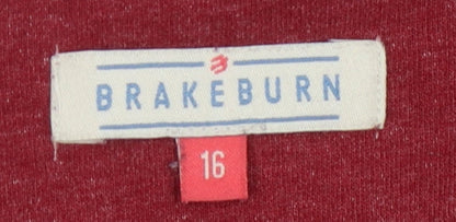 Brakeburn Men's Red Pullover Sweatshirt 16