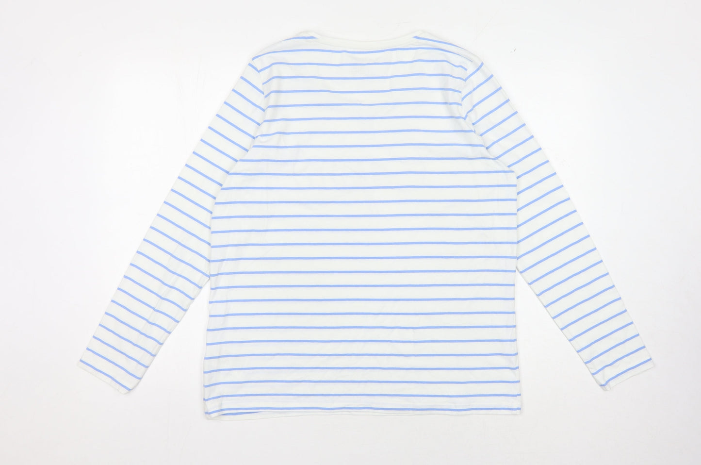 Womens UK Size L ESMARA White Basic T-Shirt
