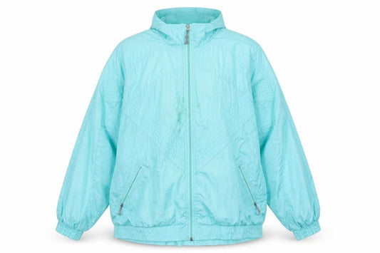 Rodeo Women's Blue Windbreaker Jacket Size 14