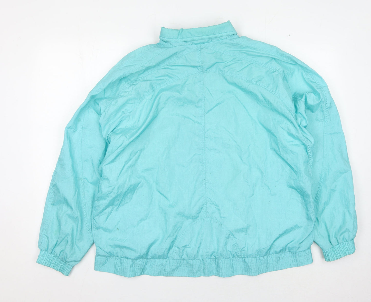 Rodeo Women's Blue Windbreaker Jacket Size 14