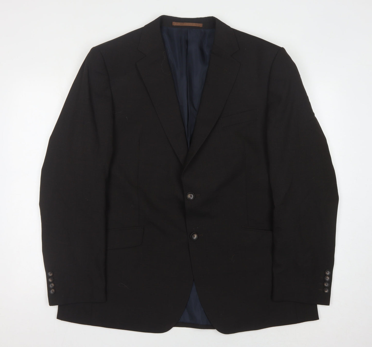 Marks & Spencer Black Men's Medium Regular Fit Blazer
