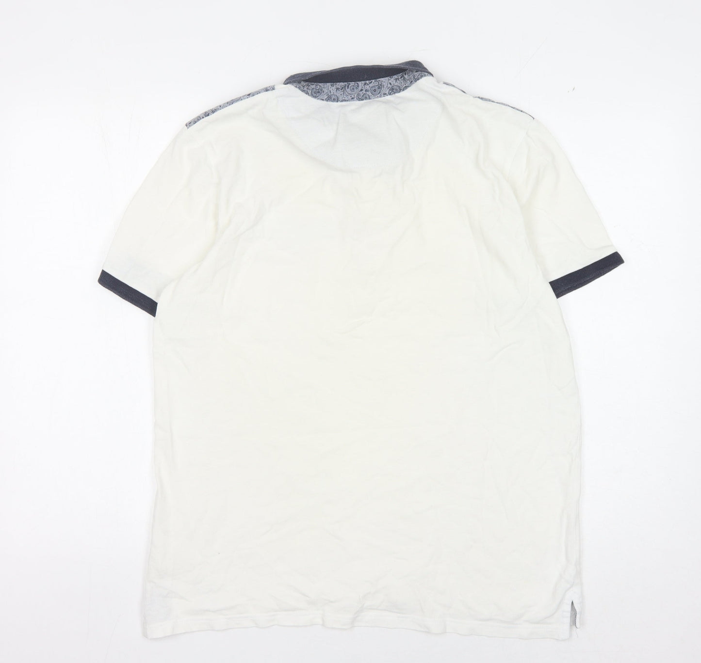 Nanny State Men's White Polo Shirt XL