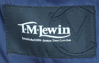 Mens UK Size 36 T.M.Lewin Regular Blue Suit Jacket