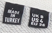 Superdry Women's Grey Full Zip Hoodie Size 8