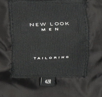 Mens UK Size 42 New Look Regular Blue Suit Jacket