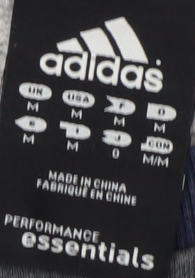 Mens UK Size M adidas Grey Pullover Sweatshirt