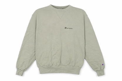 Mens UK Size M Champion Green Pullover Sweatshirt