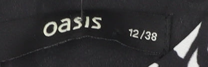 Oasis Women's Multicoloured Floral Dress, Size 12