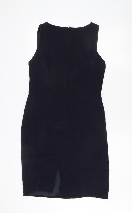 Damsel in a dress Women's Black Sleeveless V-Neck Dress