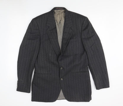 Mens UK Size 38 Mr Harry Regular Grey Suit Jacket
