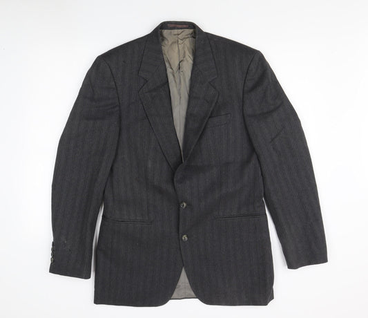 Mens UK Size 38 Mr Harry Regular Grey Suit Jacket