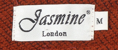 Jasmine Women's Brown Wool Dress M - Classic Style
