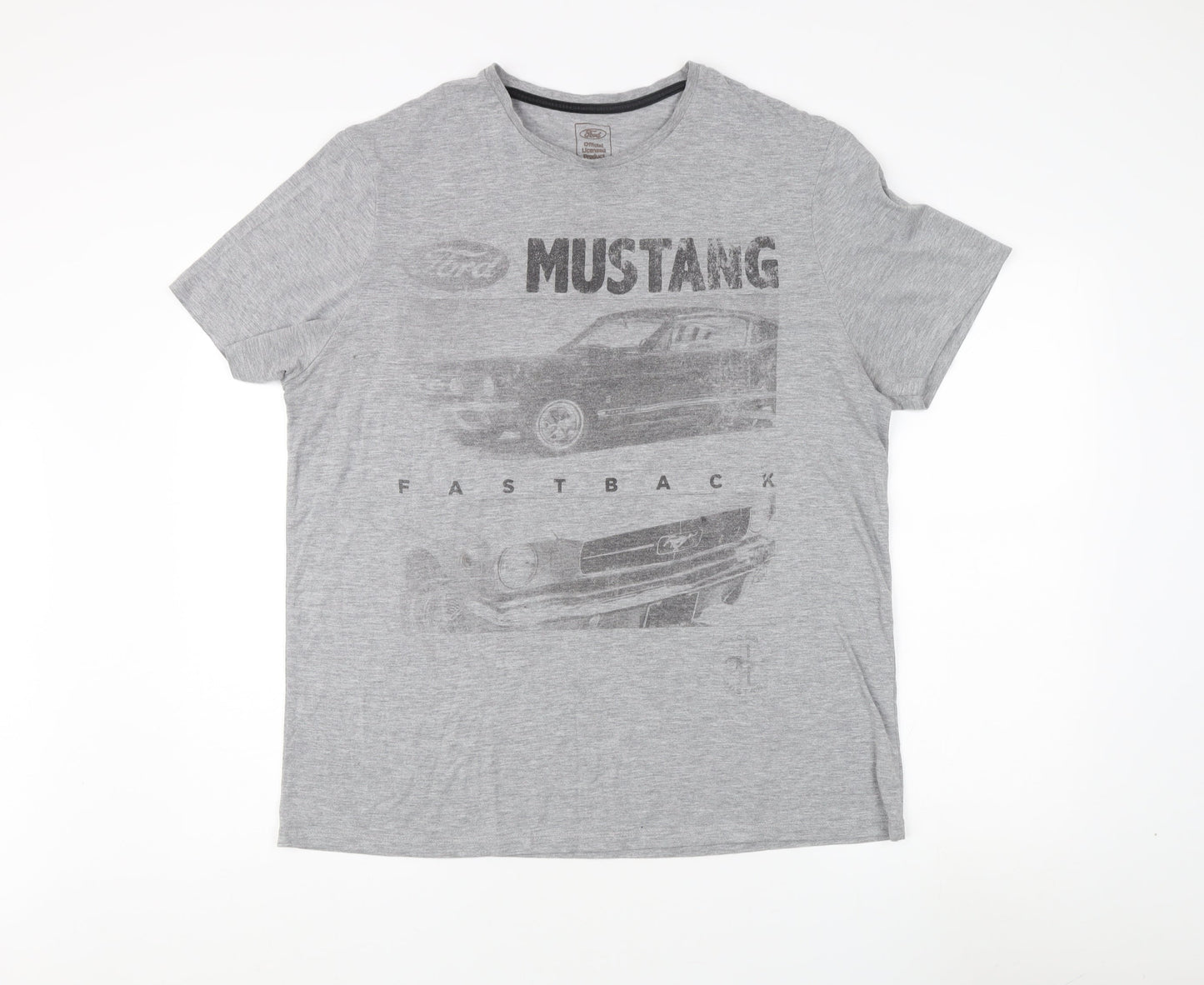 Mens UK Size XL Ford Grey  T-Shirt