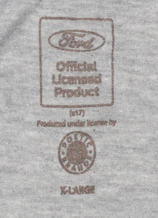 Mens UK Size XL Ford Grey  T-Shirt