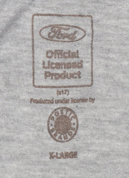 Mens UK Size XL Ford Grey  T-Shirt